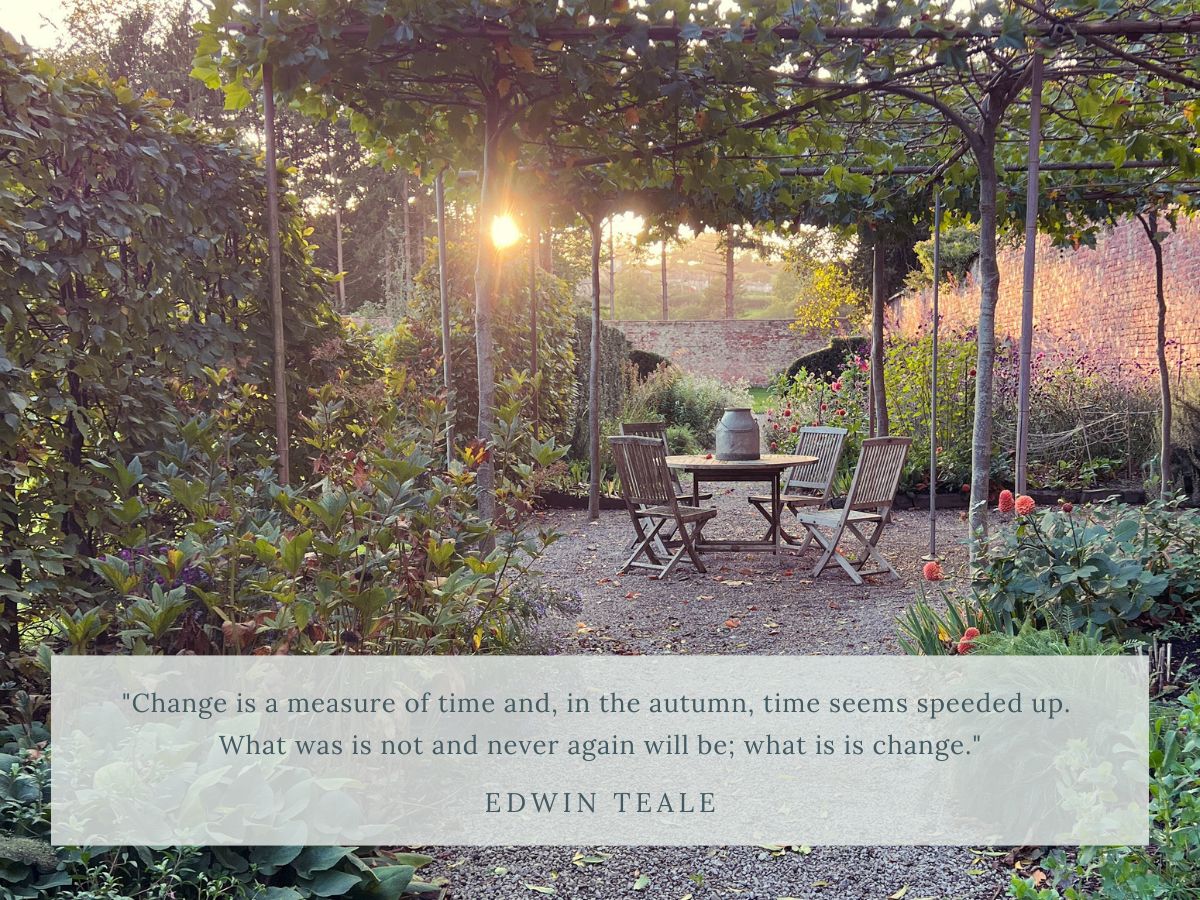 October at The Laundry Garden